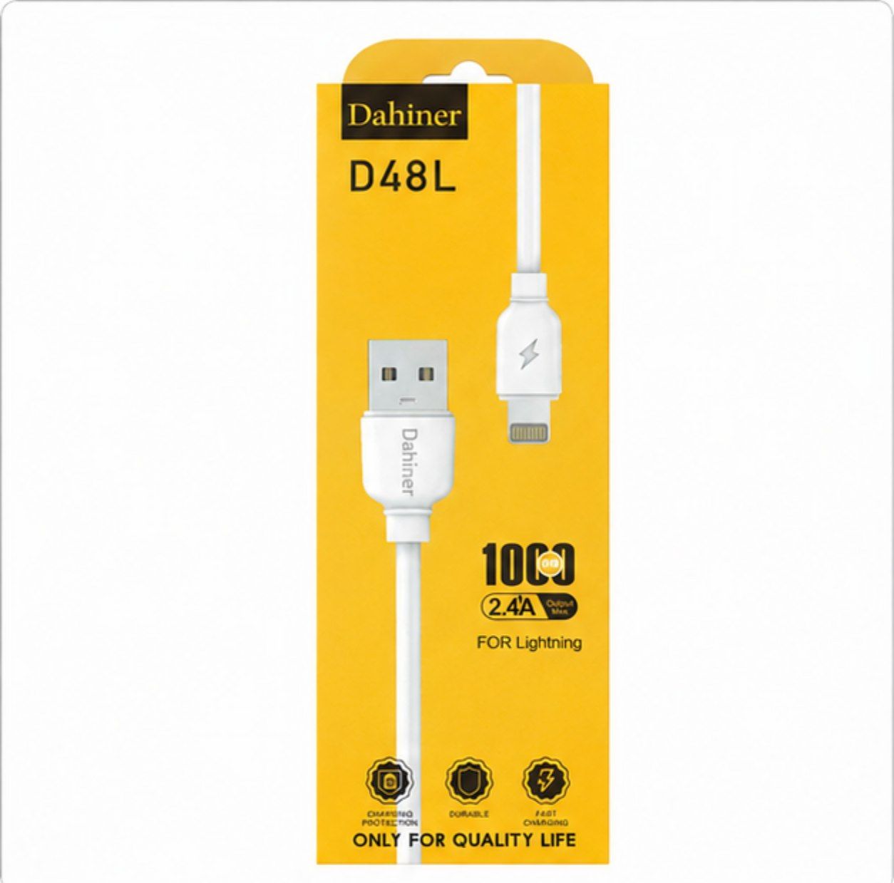 کابل شارژ لایتنینگ داهینر مدل D48L - Image 4