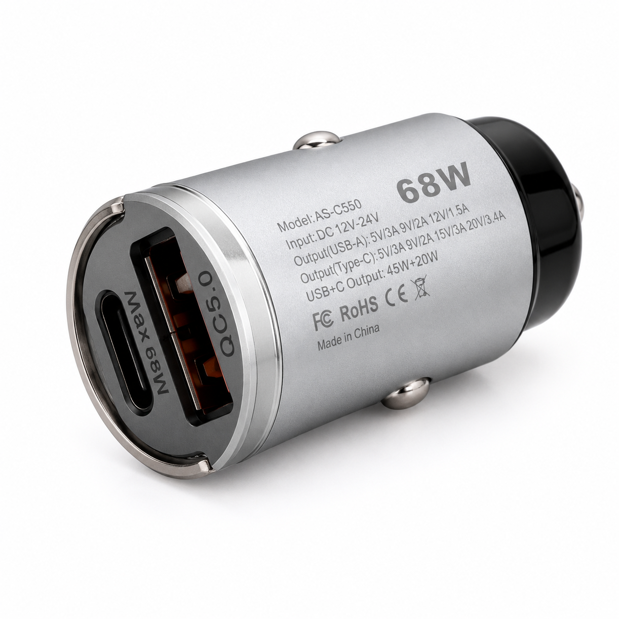 شارژر فندکی 68W آبادوس مدل AS-GS50 - Image 3