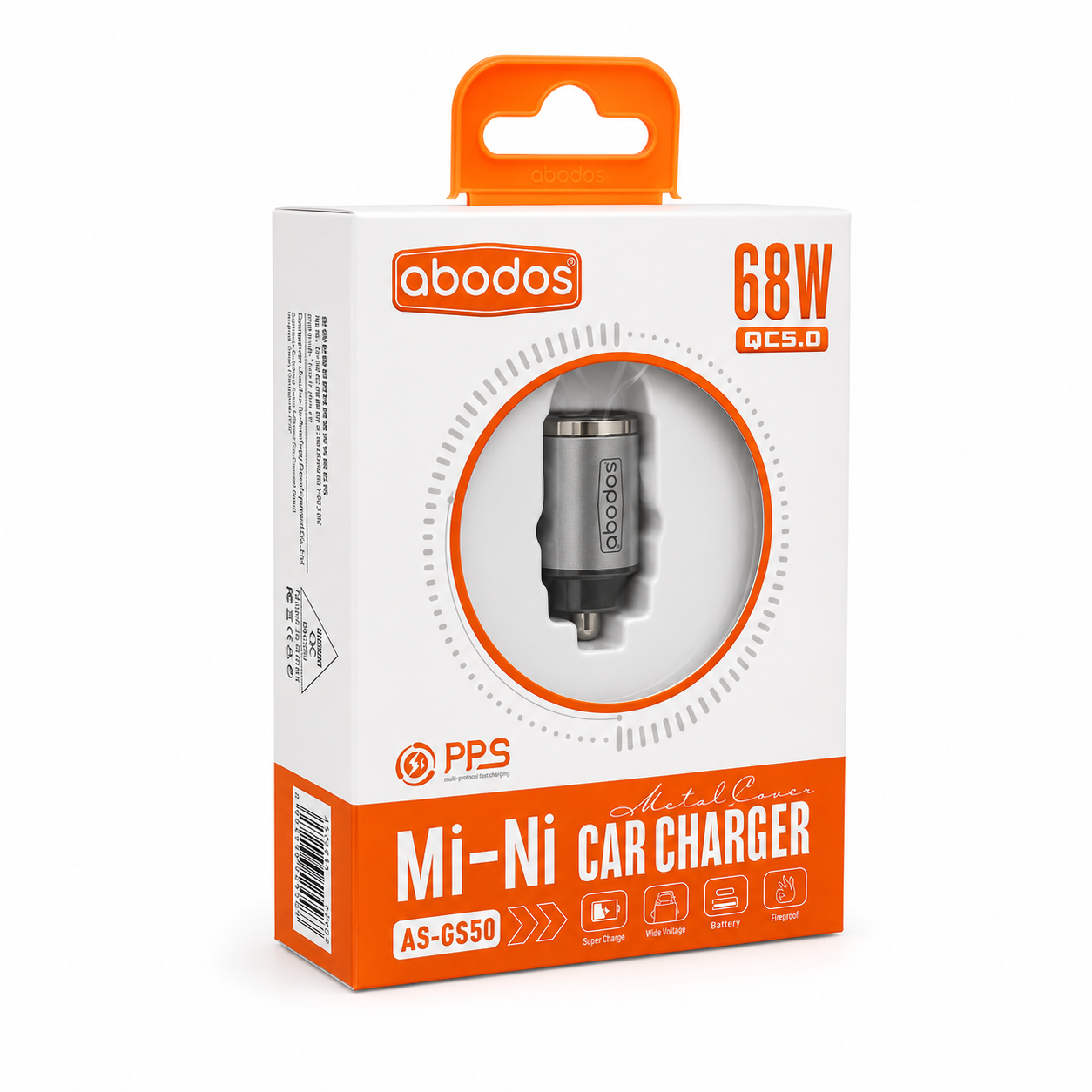 شارژر فندکی 68W آبادوس مدل AS-GS50 - Image 6