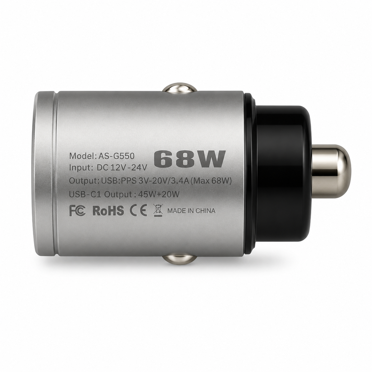 شارژر فندکی 68W آبادوس مدل AS-GS50 - Image 2