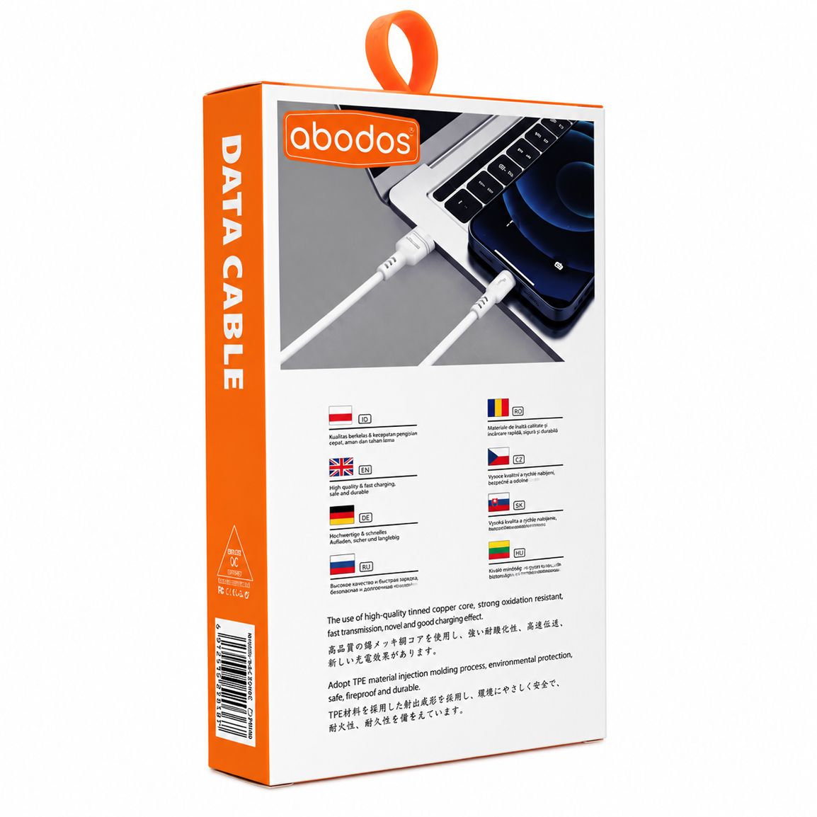 کابل شارژ میکرو آبادوس مدل AS-DS33M طول1متر - Image 3