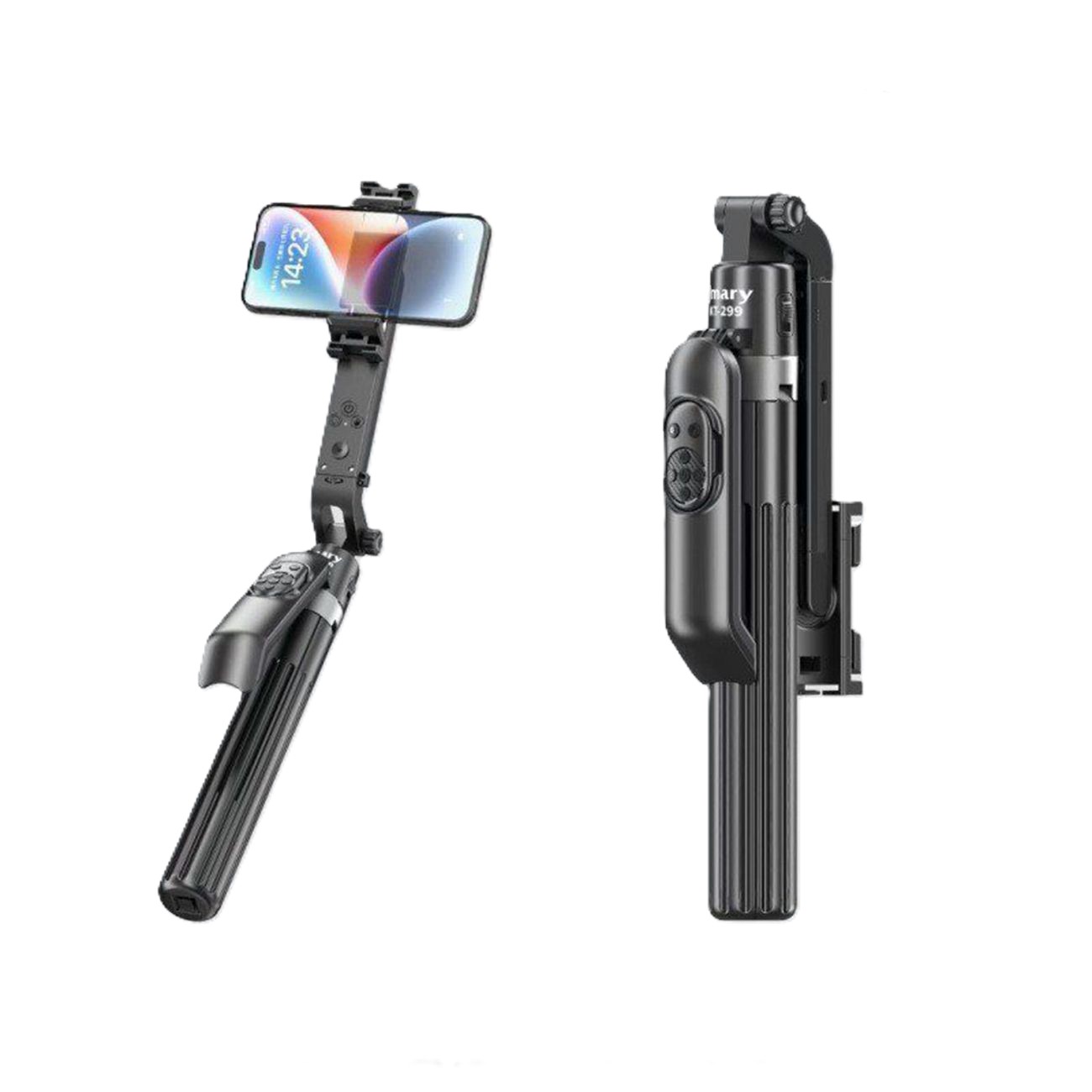 سه پایه مونوپاد هوشمند جیماری Jmary KT-299 ردیاب چهره AI با ریموت بلوتوثی